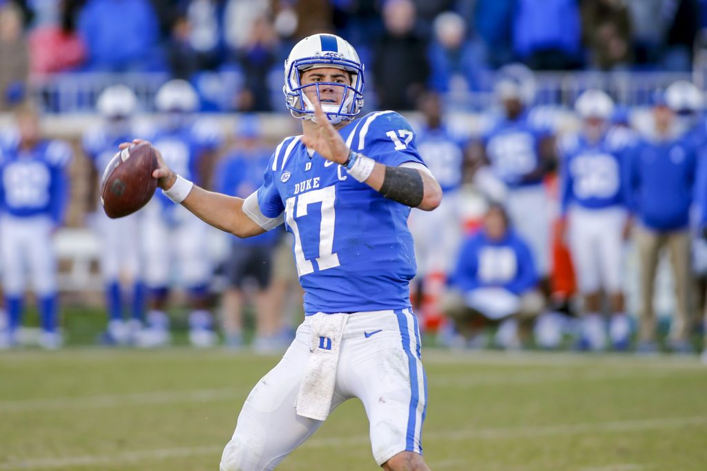 Quick Lane Bowl: Duke QB Daniel Jones hopes to impress NFL scouts