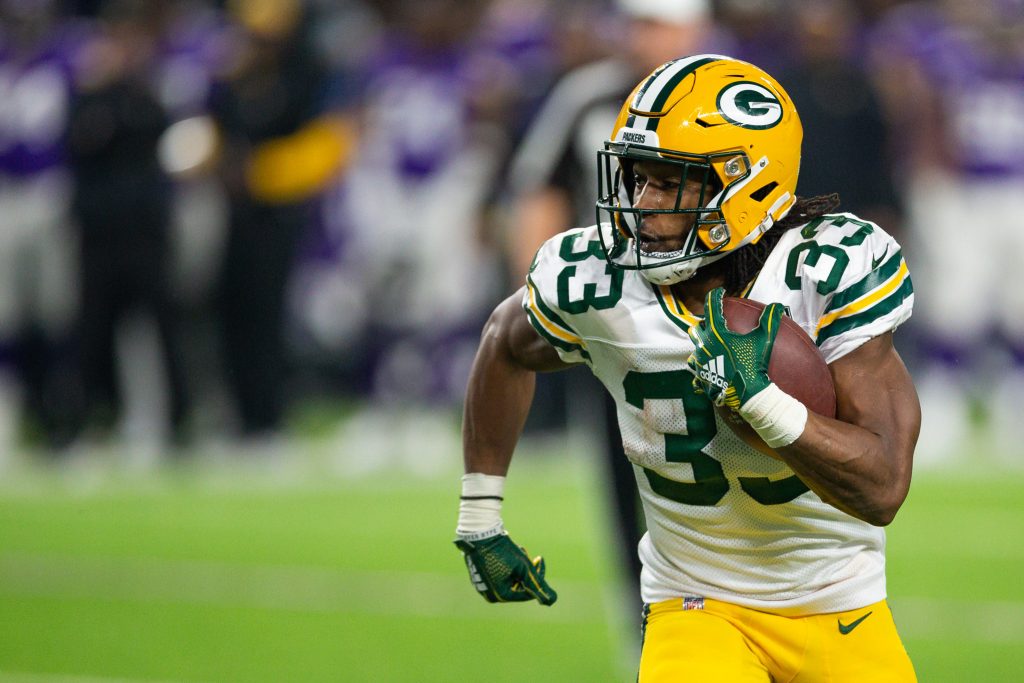 Did Packers offer Aaron Jones the salary of the top five RBs?