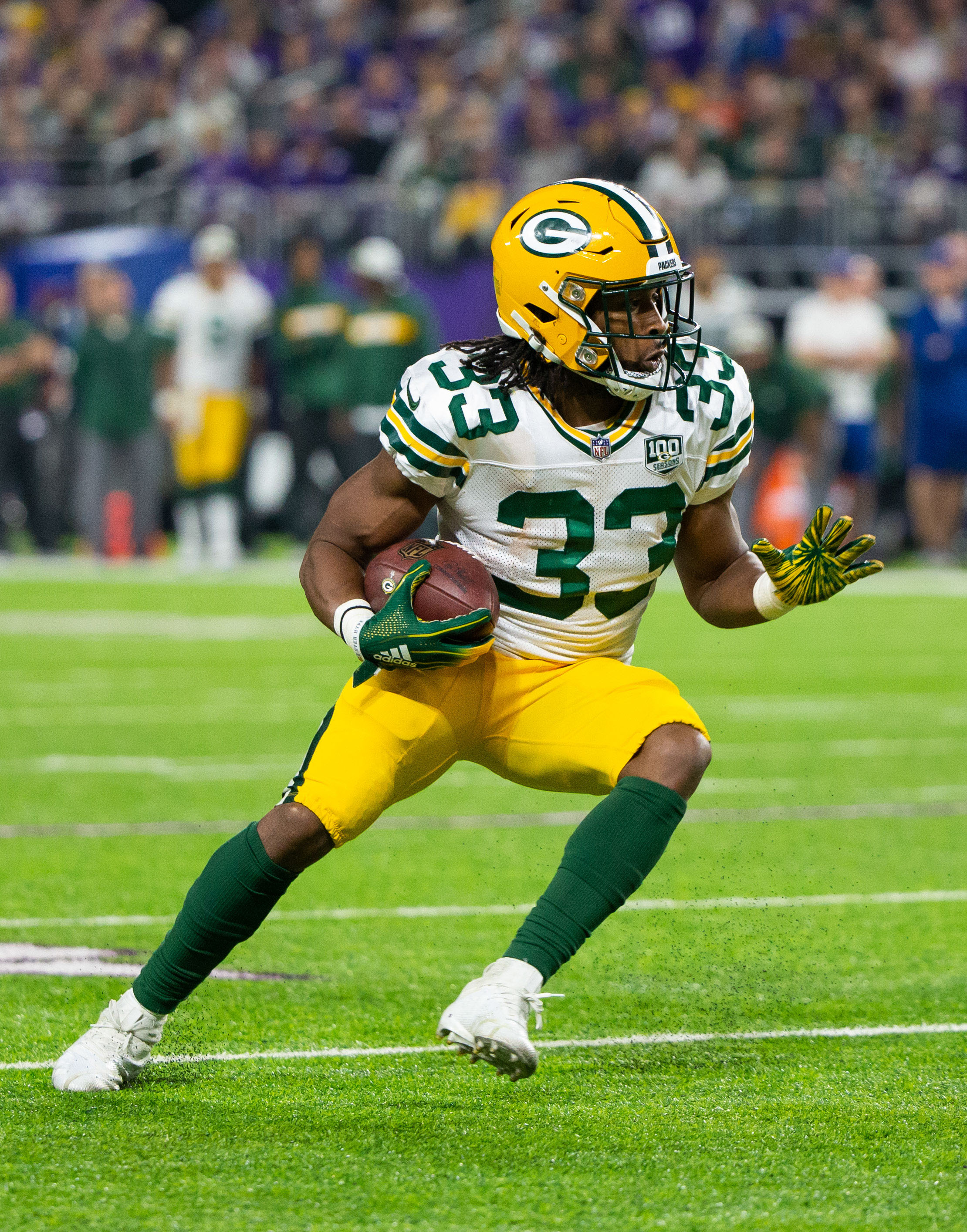 Mutual Interest Between Dolphins, Aaron Jones