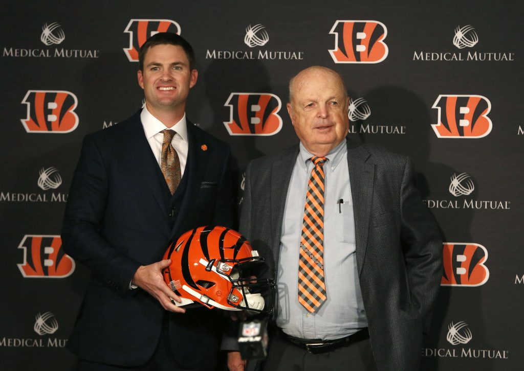 Cincinnati Bengals head coach Zac Taylor will return for third season