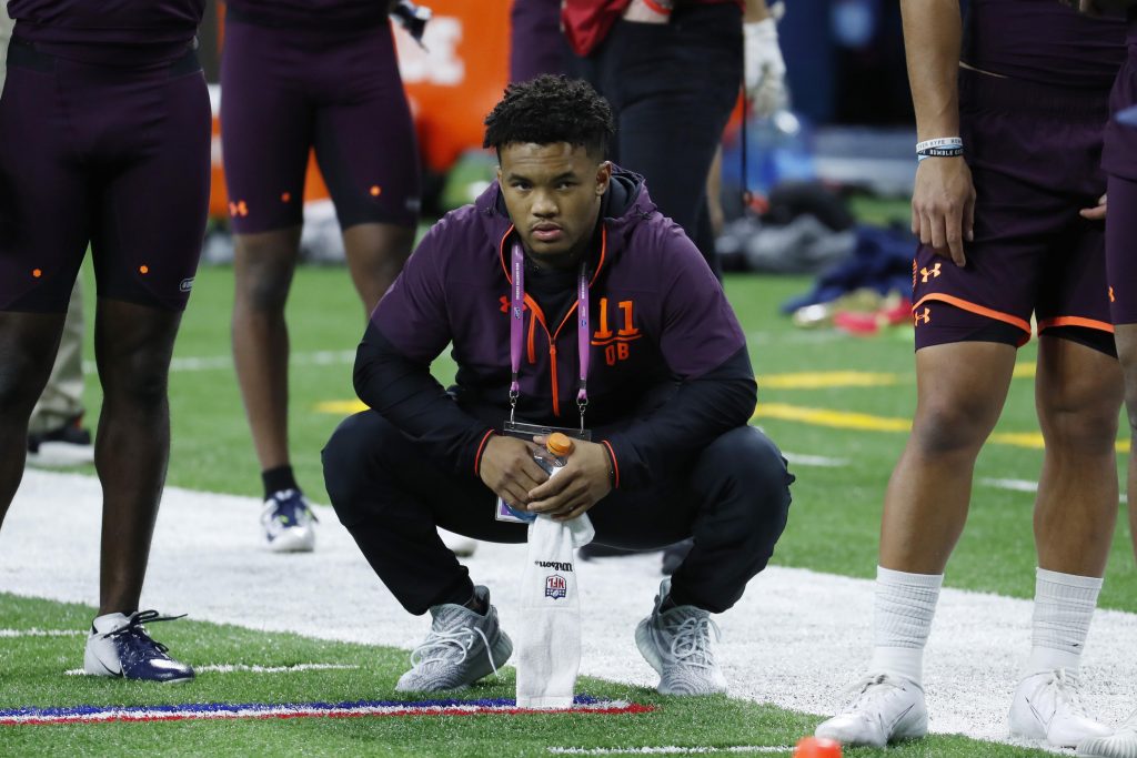 Kyler Murray Visiting Giants