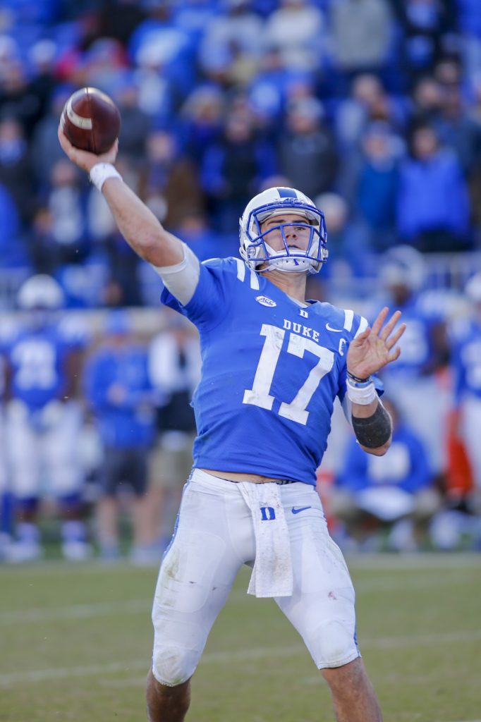 Duke QB Daniel Jones Met With Four Teams