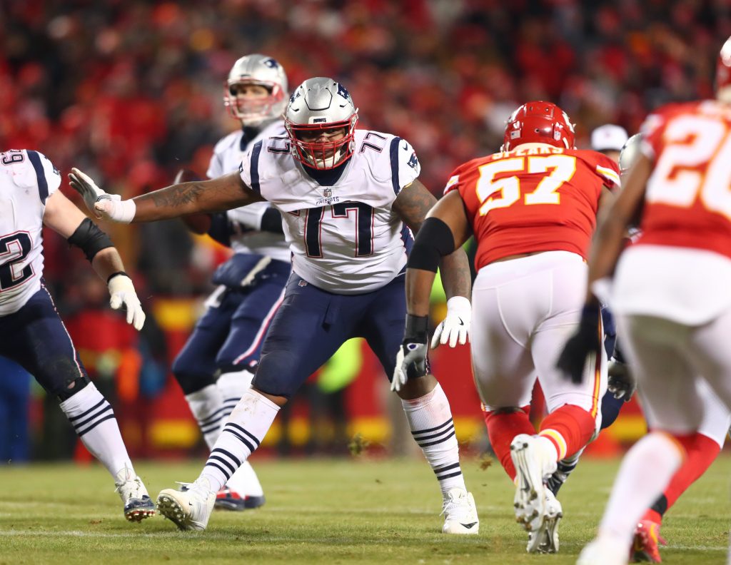 Patriots offensive lineman Trent Brown considered retirement