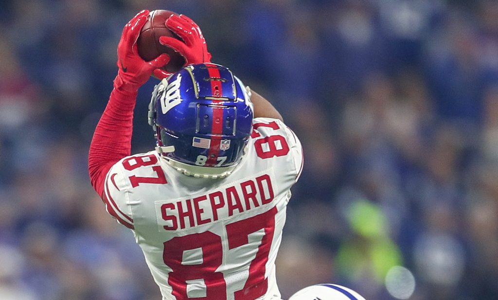 First game since 2022 ACL tear for Giants Sterling Shepard. - The Wood Cafe