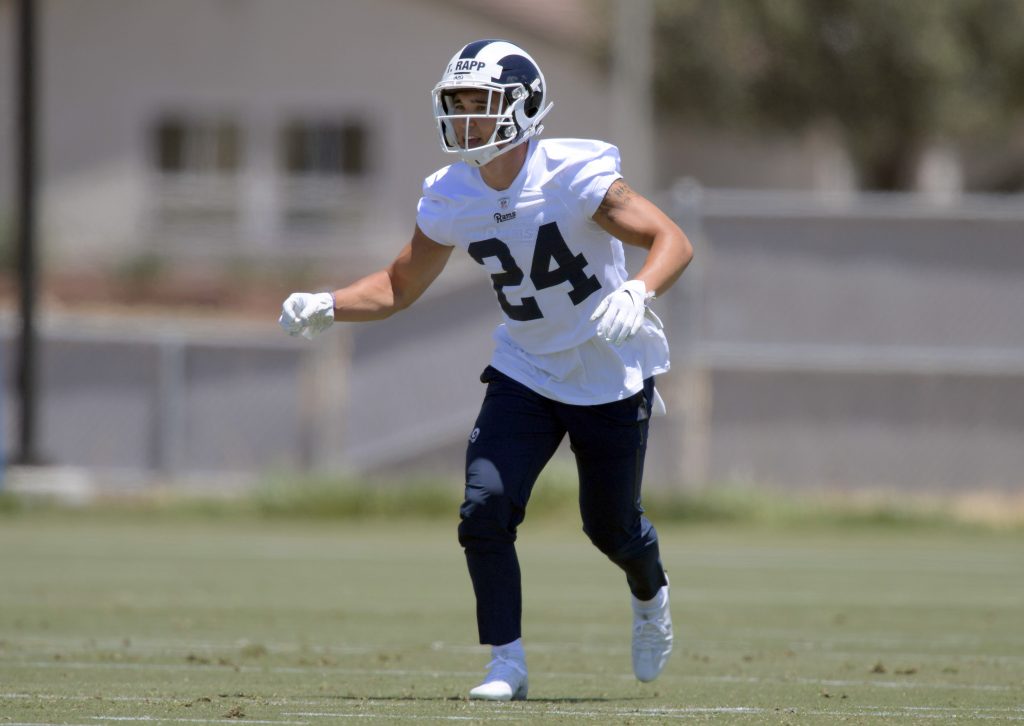 Rams' Taylor Rapp is out, raising Eric Weddle's importance – Orange County  Register