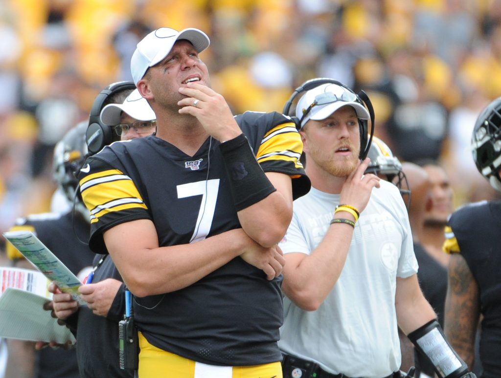 Pittsburgh Steelers QB Ben Roethlisberger Jokes About Sitting on