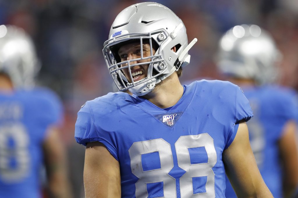 Lions' T.J. Hockenson trending toward playing vs. Packers