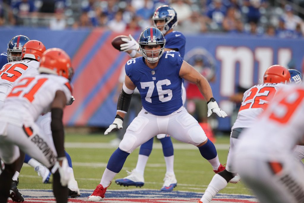 Nate Solder will return from opt out and play for Giants