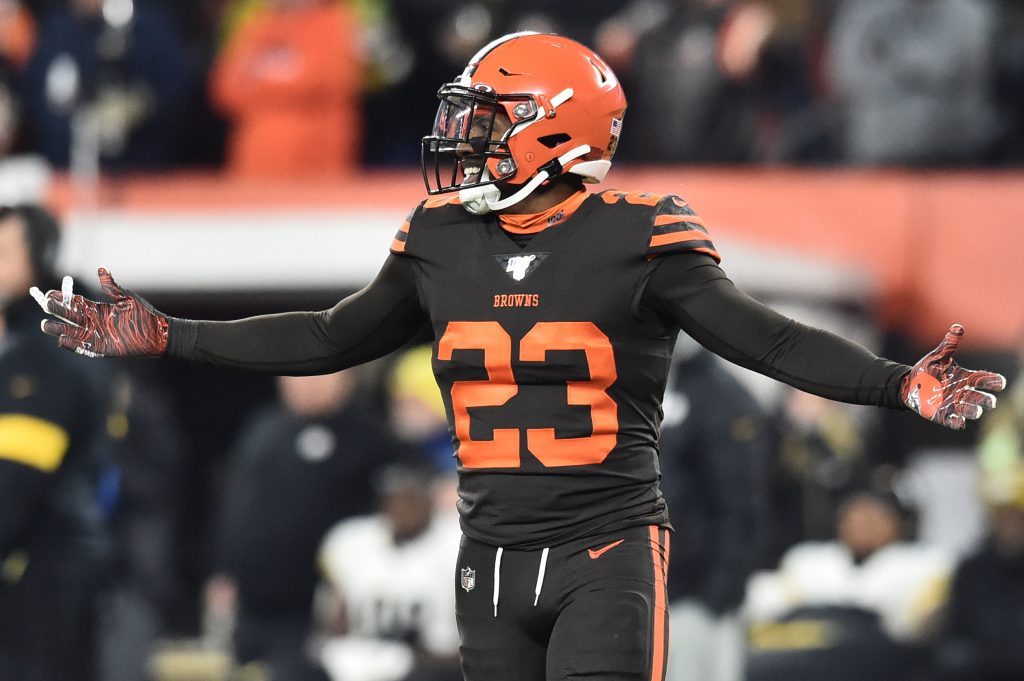 Browns safety Damarious Randall benched for Steelers game and kept