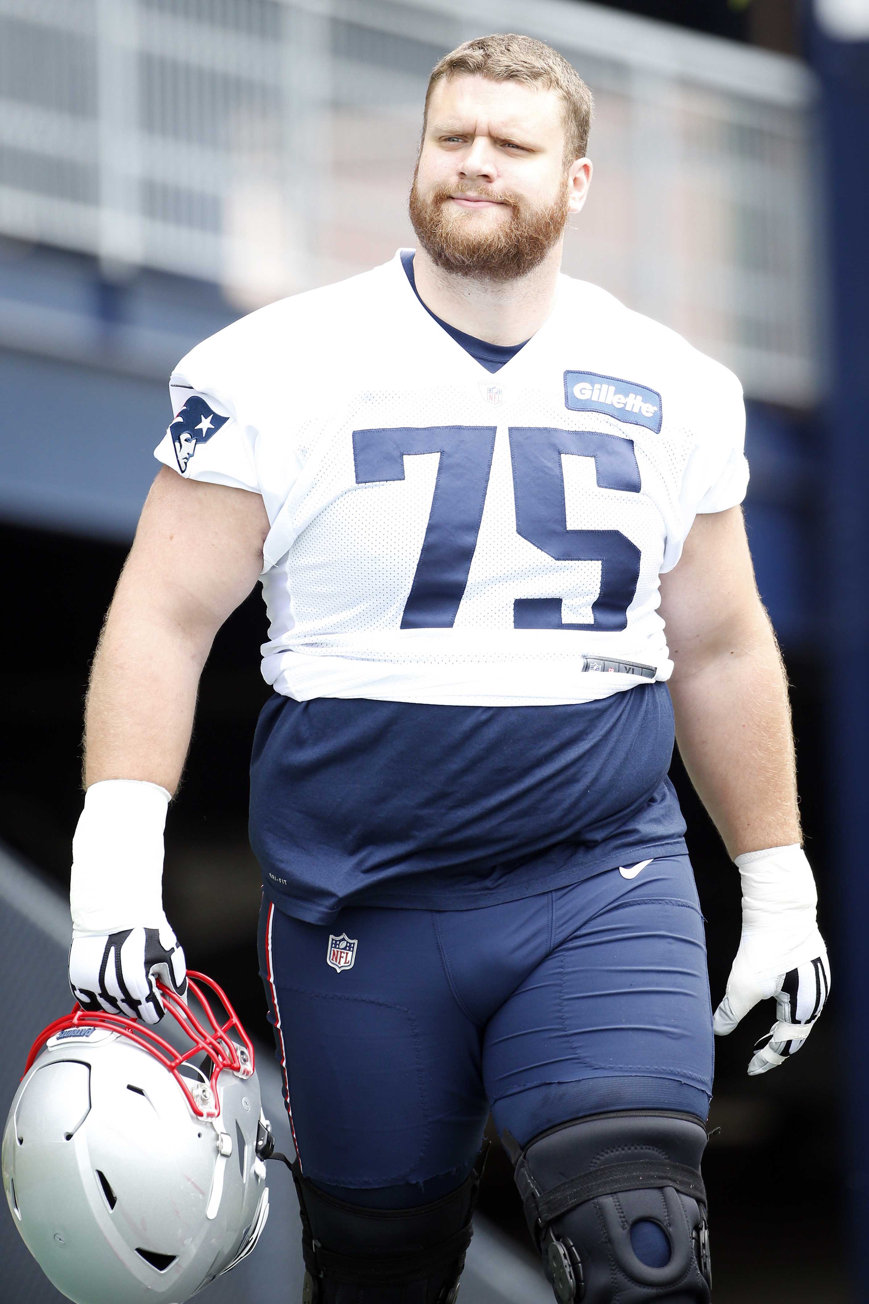 Ted Karras, He's an offensive lineman for the New England P…