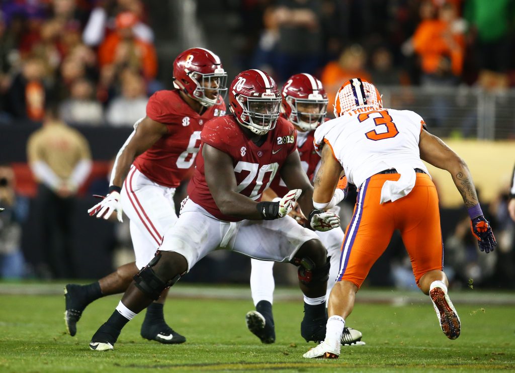 Raiders: Alex Leatherwood's pass protection and guard potential