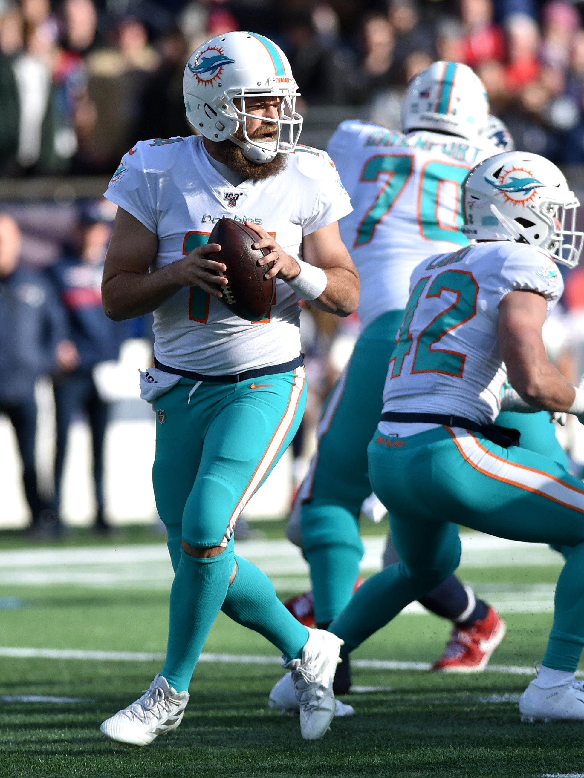 Dolphins quarterback Ryan Fitzpatrick tests positive for COVID-19