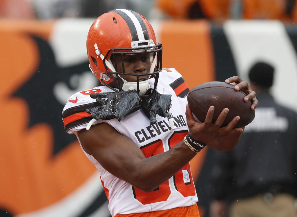 Browns release T.J. Carrie, Demetrius Harris, Eric Kush and Adarius Taylor  