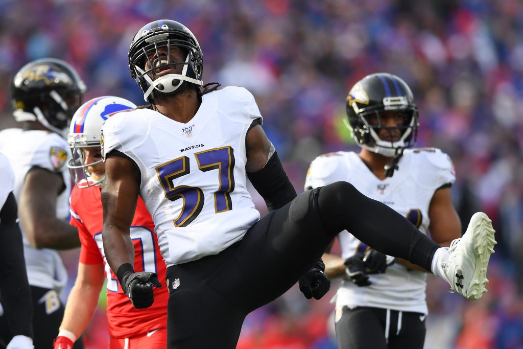 Ravens vs. Buccaneers inactives: LB Josh Bynes OUT; TE Mark