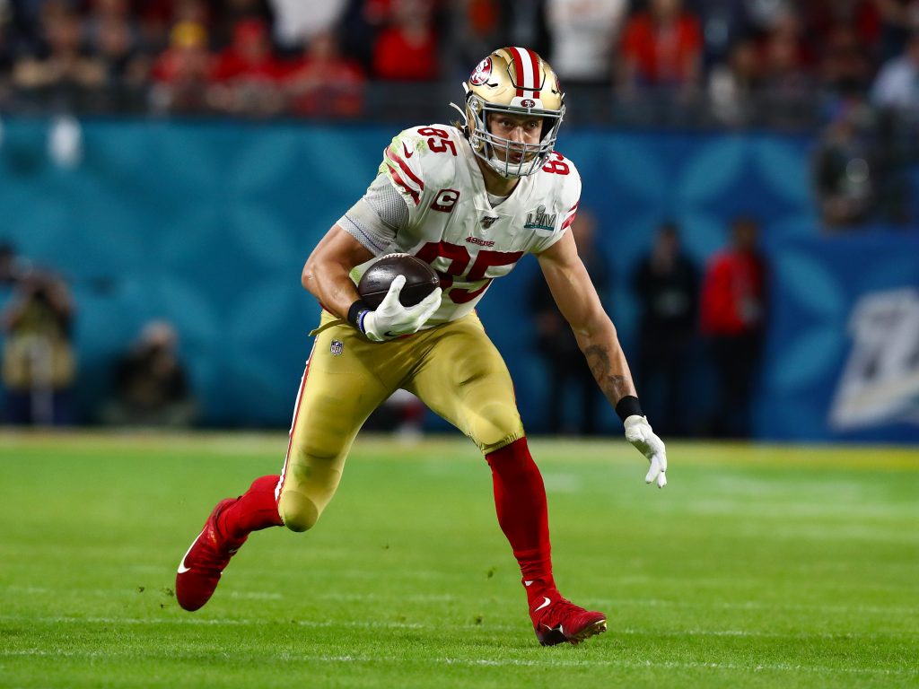 49ers Aiming To Reduce TE George Kittle's Workload?