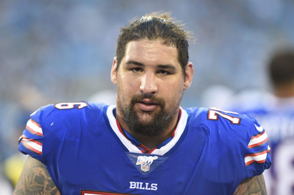 Ex-Bills Coach & OL Jon Feliciano Fight at Giants Camp: Report