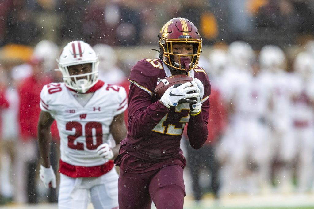 Minnesota WR Rashod Bateman Opts Out, Declares For 2021 NFL Draft