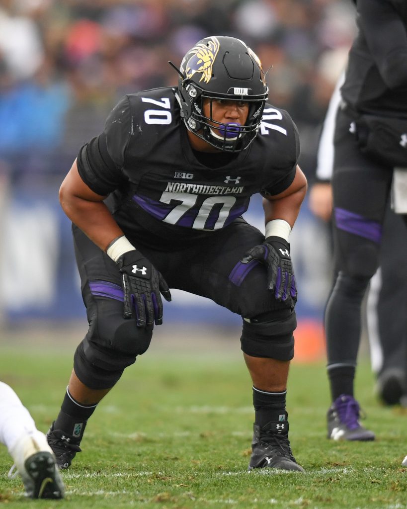 Chargers Draft Northwestern T Rashawn Slater No. 13 Overall