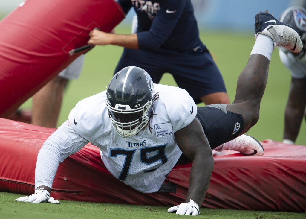 Titans' 2020 draft bust Isaiah Wilson works out for Giants - Big