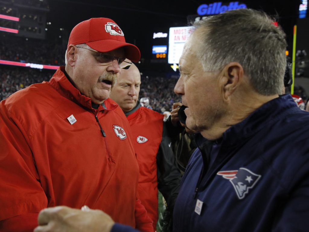 Chiefs, Patriots To Play Monday Night