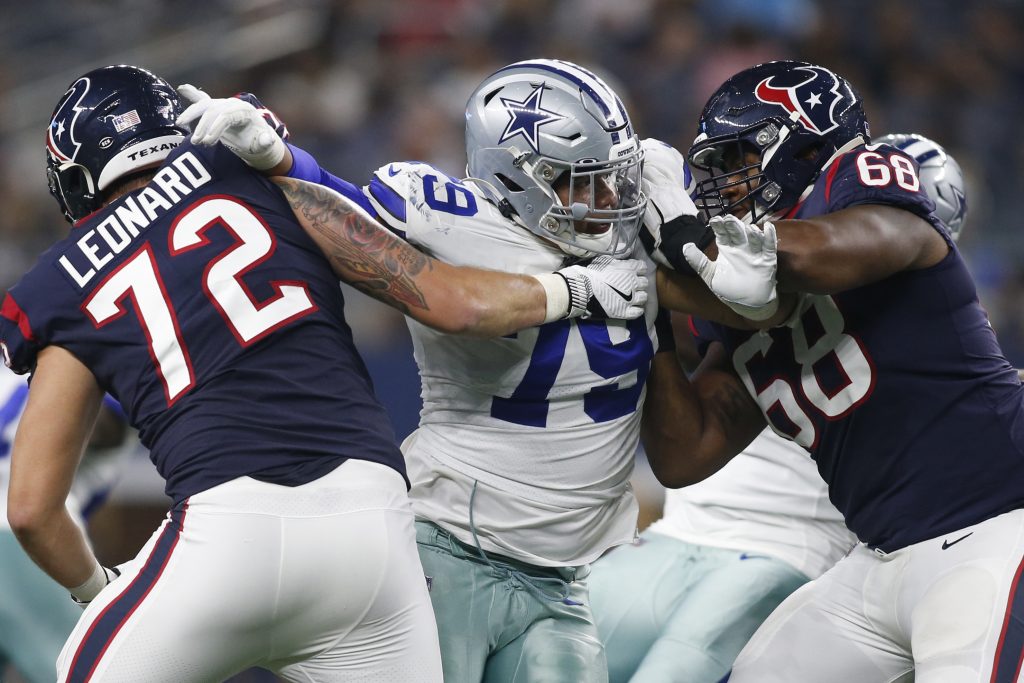 Dallas Cowboys release DT Trysten Hill minutes after trade deadline