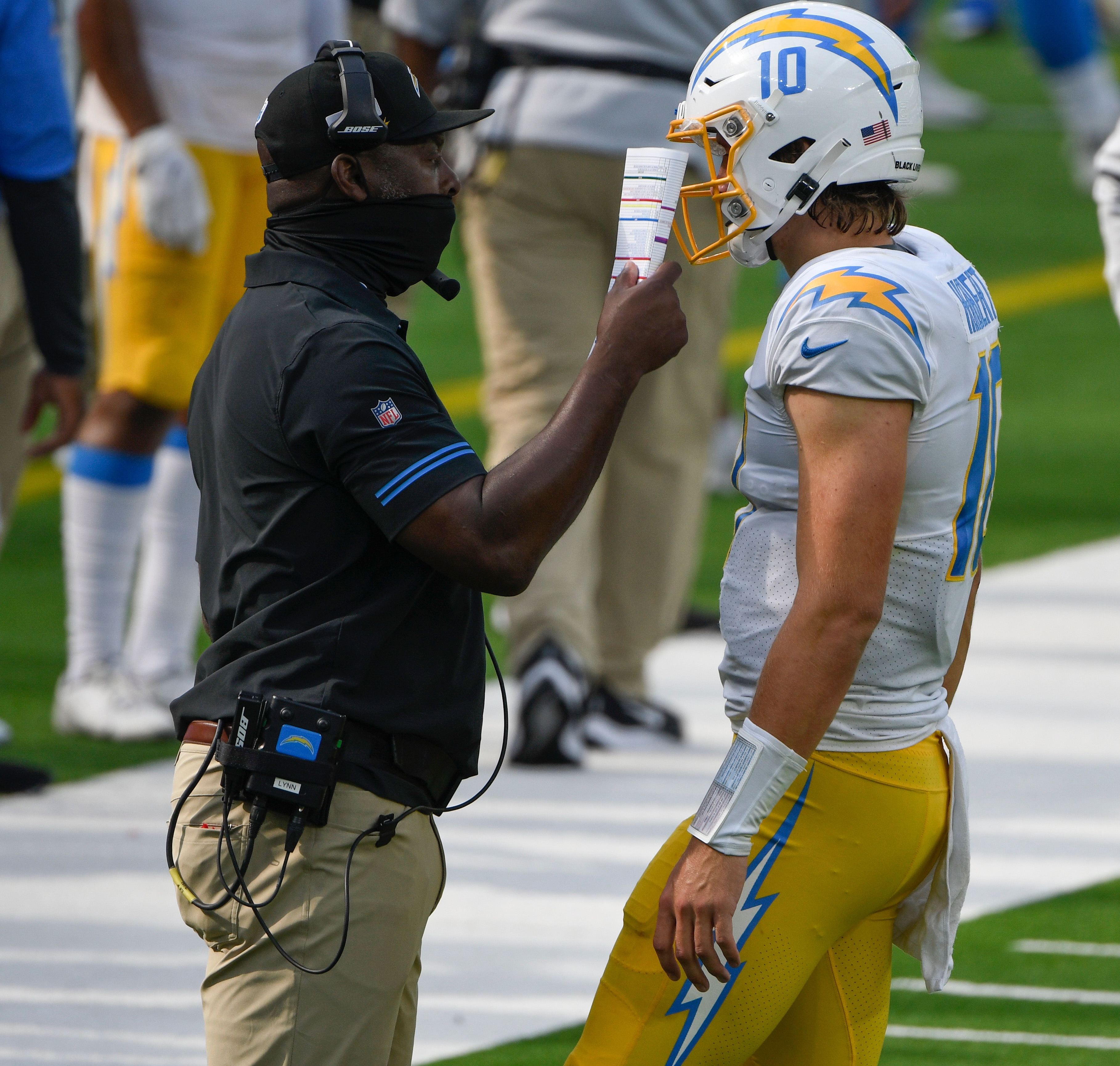 Justin Herbert helping out in big way for Storm men