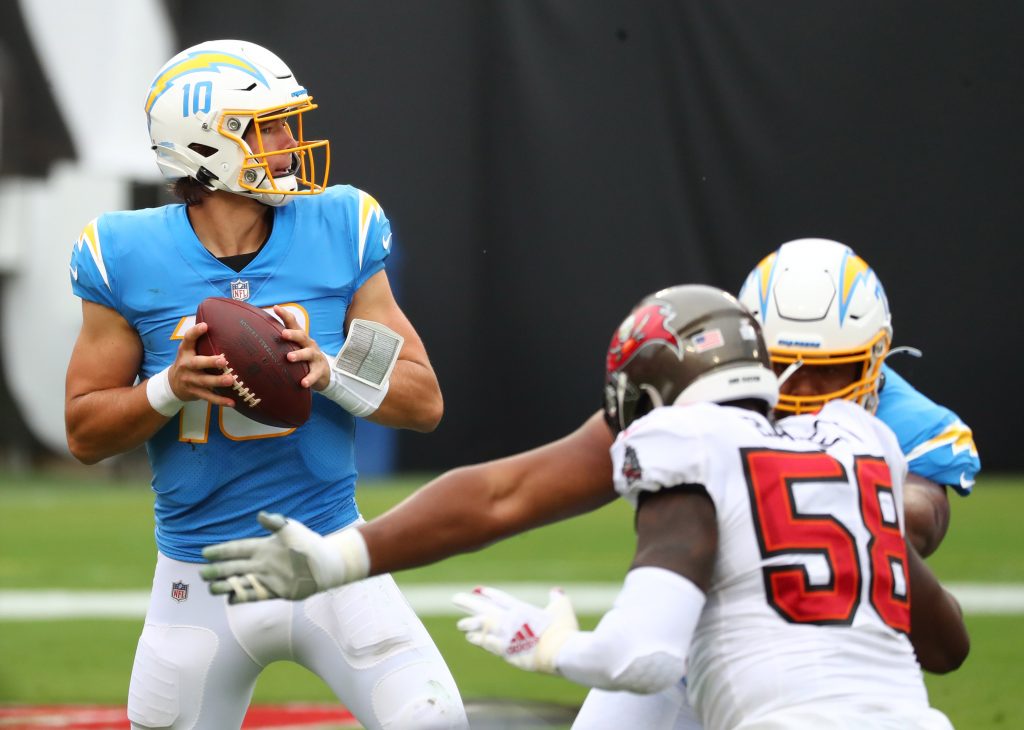 Chargers HC Brandon Staley on Justin Herbert's Lingering Rib