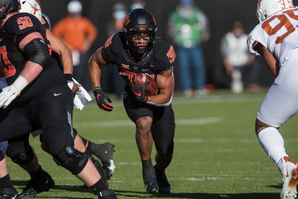 Panthers add dynamic RB Chuba Hubbard to Christian McCaffrey-led backfield  with fourth-round pick