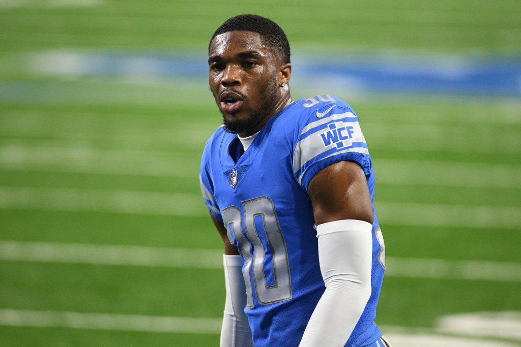 Lions CB Okudah has season-ending Achilles tendon injury