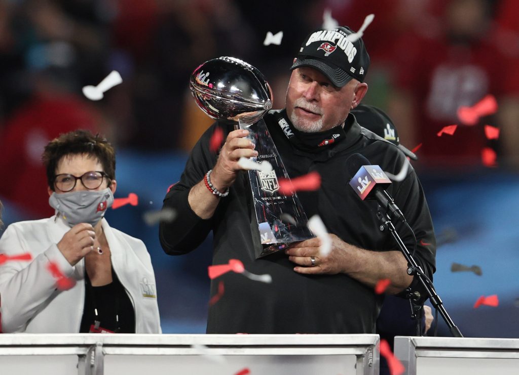 Bruce Arians stepping down as Buccaneers head coach amid rumors about rift  with Tom Brady - Pats Pulpit