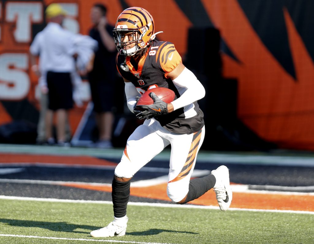 August 22, 2019: Cincinnati Bengals wide receiver Ventell Bryant