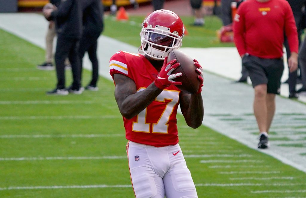 Chiefs WR Mecole Hardman is showing signs of development