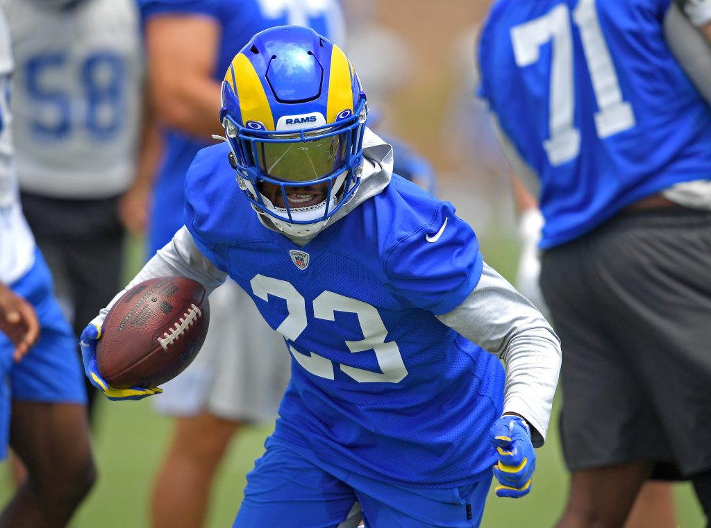 Rams RB Cam Akers back at practice, won't explain absence