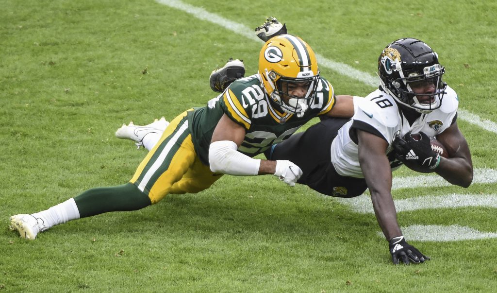 Burlington Township grad Ka'dar Hollman dealt from Packers to Texans