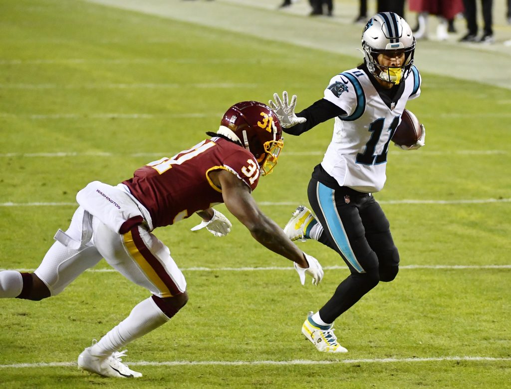 Panthers interim HC Steve Wilks removes Robbie Anderson from sideline  during loss vs. Rams