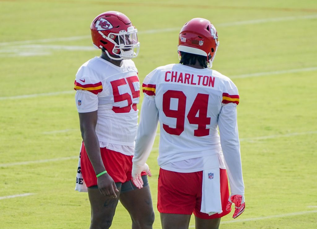 Chiefs trim DE Charlton, OL Witzmann as roster cuts continue