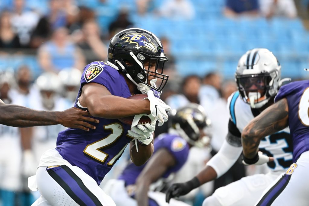 Dobbins rounding into form as Ravens lean on running game