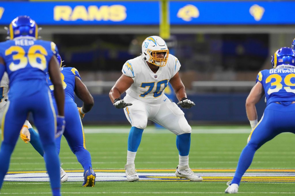 Chargers place rookie LT Rashawn Slater on COVID-19 reserve list