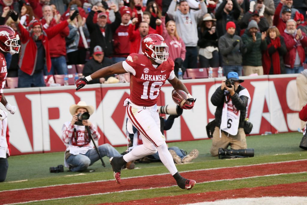 2022 NFL Draft: Arkansas star WR Treylon Burks declares, opts out of  Outback Bowl vs. Penn State 