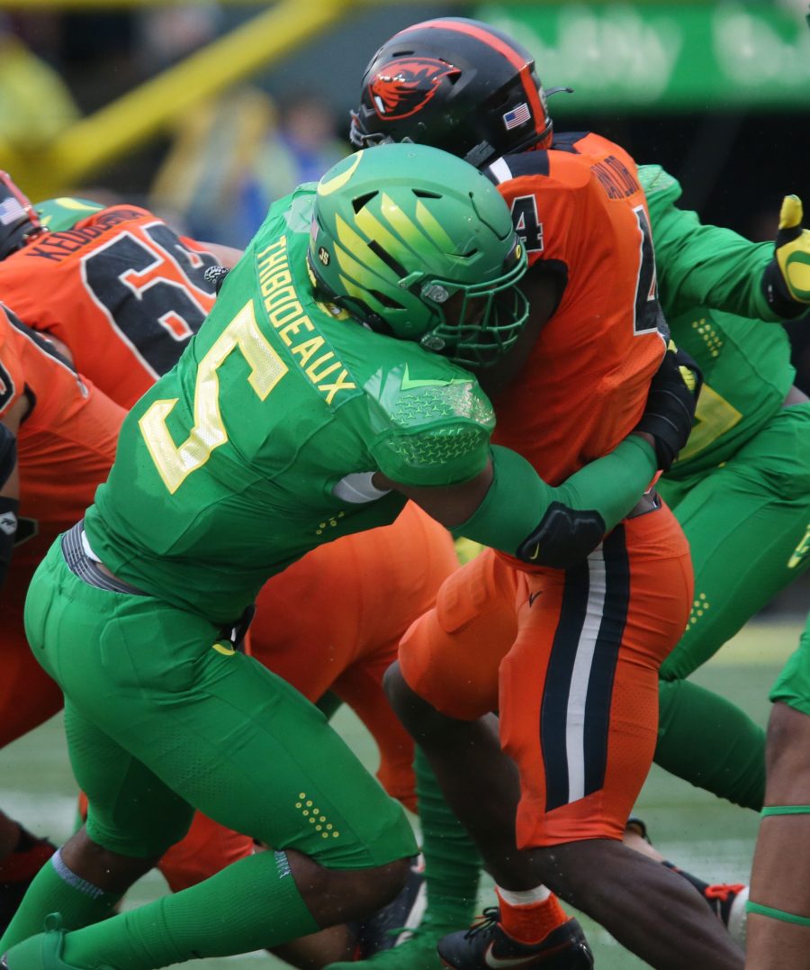 NFL Draft Prospect Profile Oregon DE Kayvon Thibodeaux