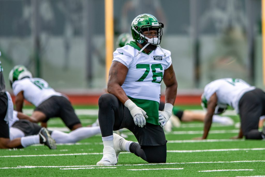 Jets place tackle George Fant on IR, sign reinforcements - National  Football Post