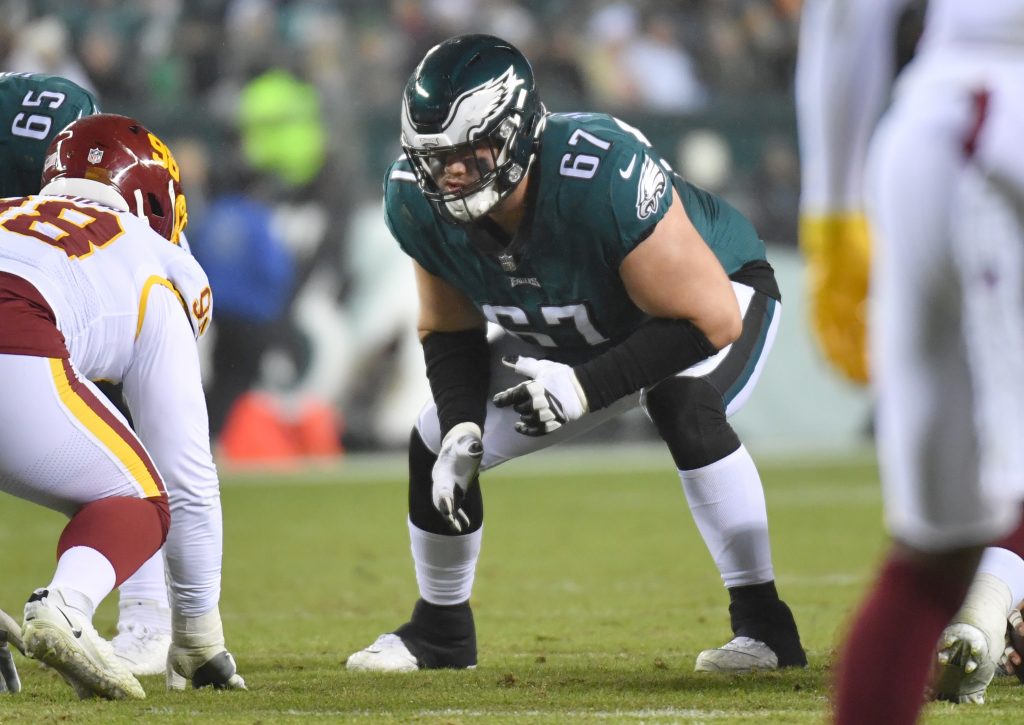 NY Jets bolster O-line depth, claim former Eagles OL Nate Herbig