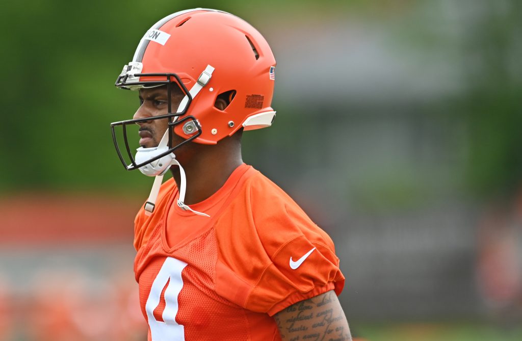 Browns QB Deshaun Watson feeling confident, less burdened a year after NFL  suspension - The San Diego Union-Tribune