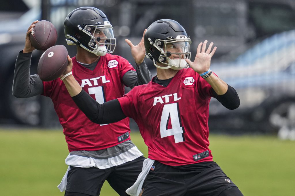 Falcons' Blank excited about building around Ridder at QB