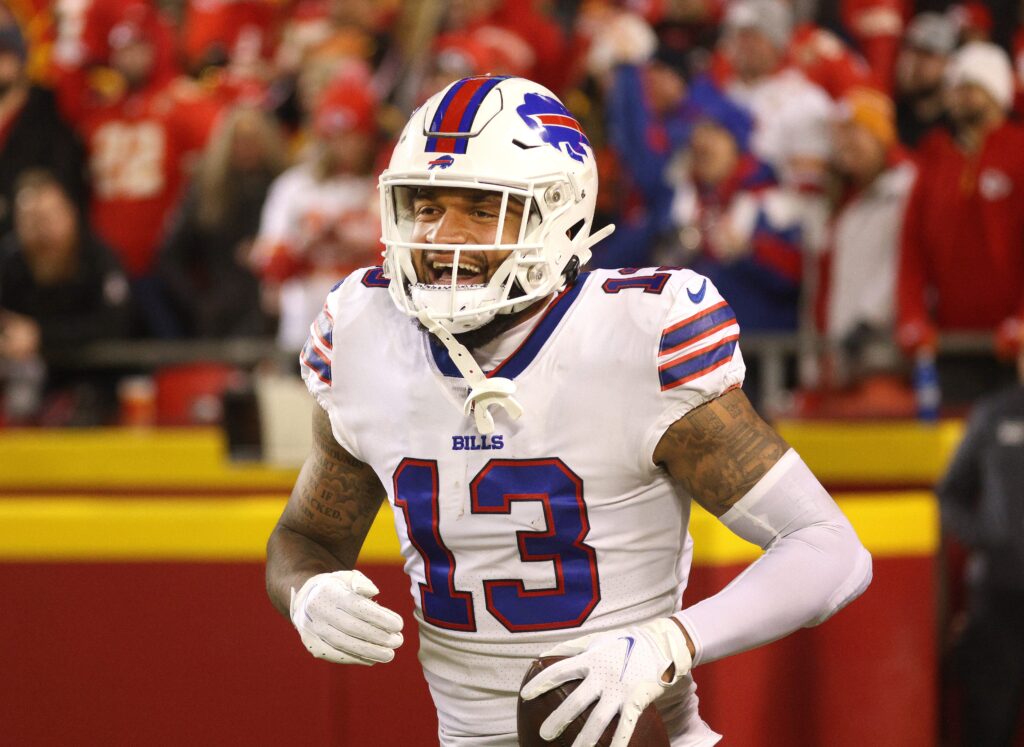 Bills' Gabe Davis inactive for 'Monday Night Football' vs. Titans