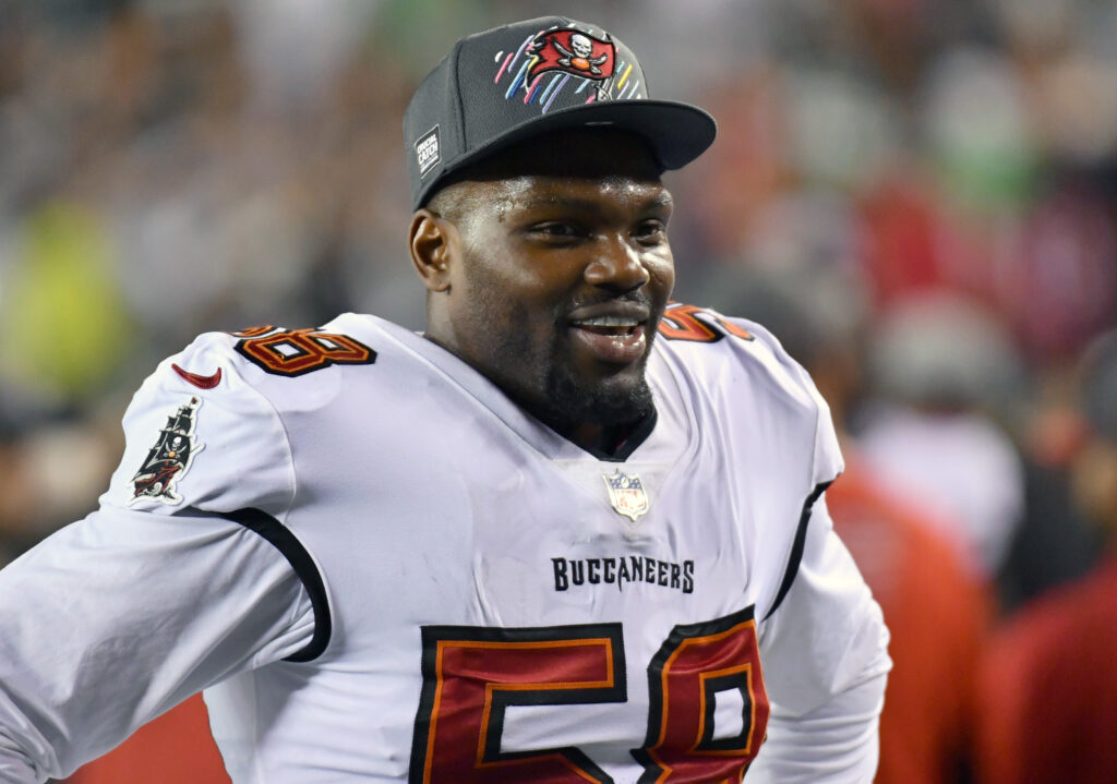 Bucs LB Shaq Barrett, placed on IR after torn Achilles ends season