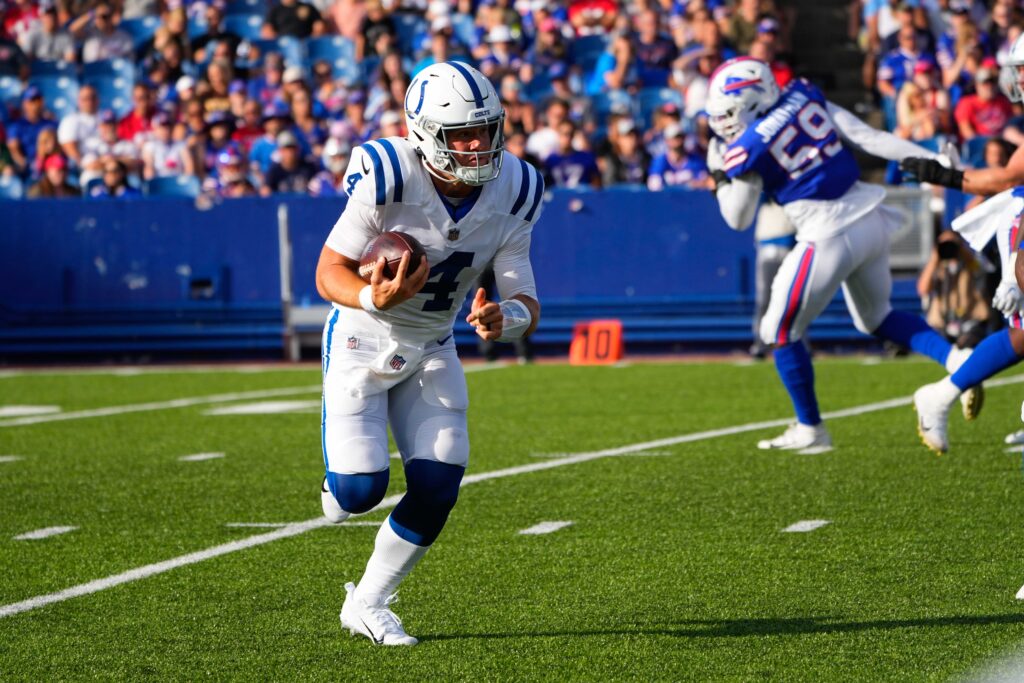 FOX Sports: NFL on X: Sam Ehlinger is now the #Colts starting QB. Frank  Reich says right now the move is for Sam to be the starter for the rest of  the