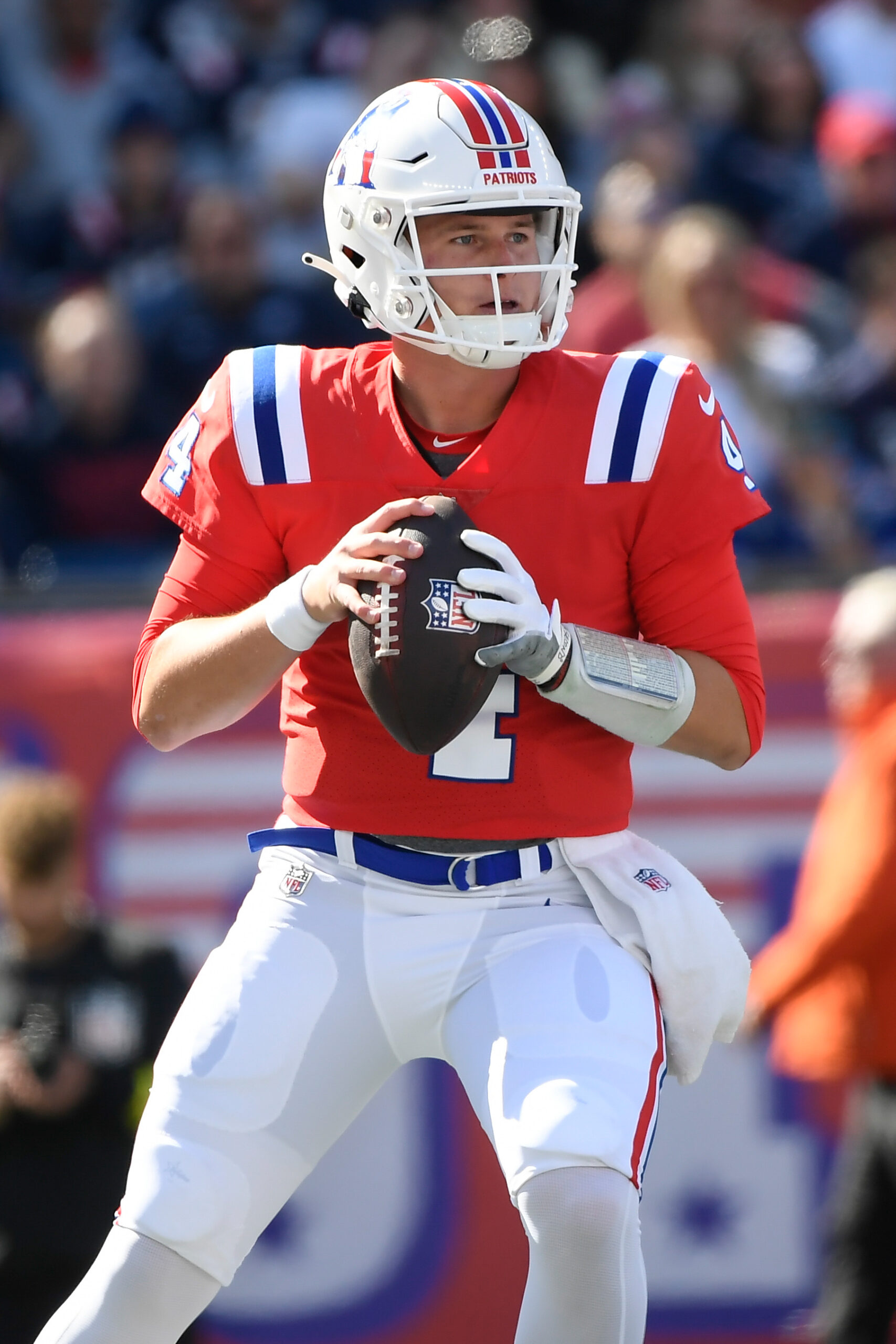 QB Bailey Zappe released by Patriots on NFL roster cut day