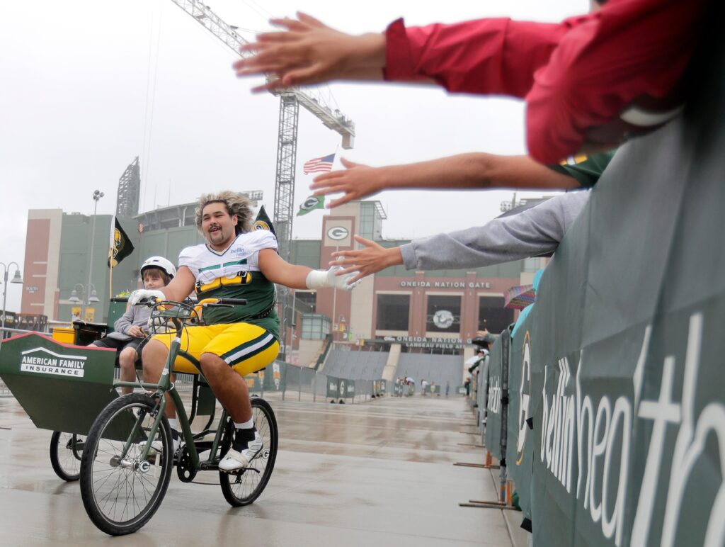 Packers rookie OL Sean Rhyan gets 6-game suspension for PEDs