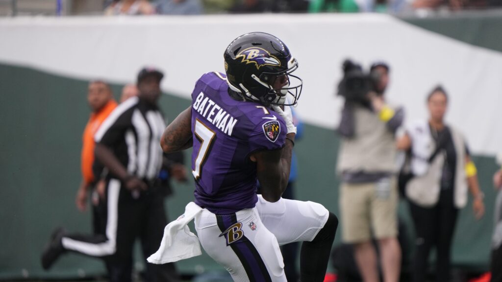 Ravens OC Todd Monken shares what he's seen from WR Rashod Bateman